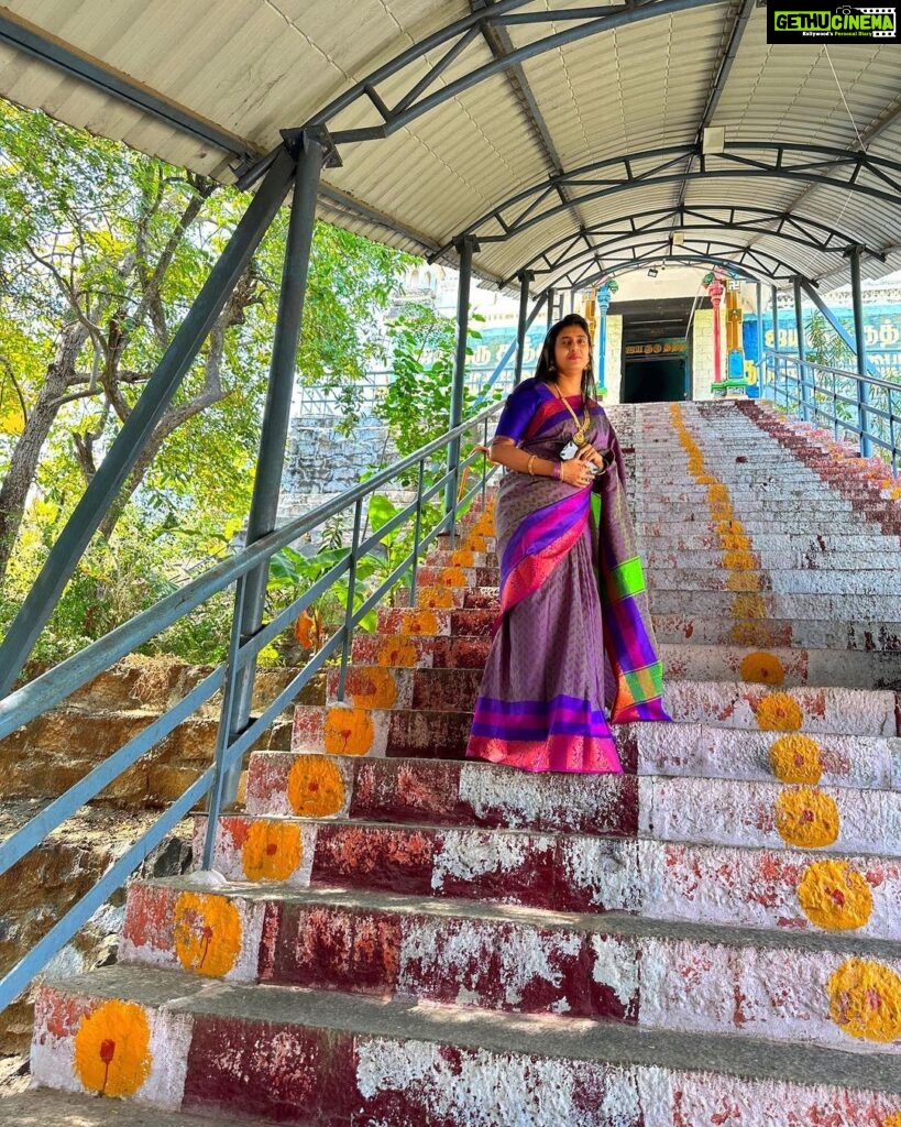 Kasthuri Shankar Instagram - Thaipoosam தைப்பூசம் Thanno skandah prachodayaat Dattagiri murugan temple Senthamangalam Namakkal dt