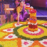 Kasthuri Shankar Instagram - Bathukamma Thalli #yesterday #blessed #flowerfestival #telangana #hyderabaddiaries #bathukammacelebrations