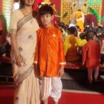 Kasthuri Shankar Instagram - Ganapati bappa moriya ! Blessed to be at Be Our Sea ! :)) #vinayakachavithi celebrations in our society Wonderful evening May lord Ganesha bless us all.