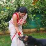 Kavita Kaushik Instagram – Because this Haryanvi speaking , Rajasthani village borne girl has a pure Bengali mother & a shompurno baangali heart ❤️ #bengali #by #mother #Aparna #your #aunty #my #mom  #here #is #my #son #Raaka #wolf #ke #roop #mei #gentlegiant #savior #of #the #needy #catchaser