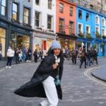 Kavita Kaushik Instagram - Better world with each step 💜 #scotland #myfavorite