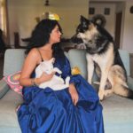 Kavita Kaushik Instagram – “K- Baalak, sofey pe kaise Chad ra ?
Raaka- you said we are all same.
K- yes but my feet don’t have mud on them.
Raaka- I have paws- problem solved
Lala- Too white to be bothered. Ima bounce.”
#look #at #Raaka’s #sulking #eyes 
I tried a lot to get the whole family together for a picture but ye jaanwaron jaisa behave karte hai saarey ! Including me 🤪 Happy Diwali from Ron, Kk, jaggu, Raaka , lala & cc 💖
Wearing My Mom’s (your #AparnaAunty’s) 40 years old saaree ! Look at the shine still like new , vintage is the best 😍