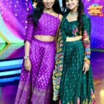 Kavitha Gowda Instagram - With this beautiful @nithyashree.athlete @ck_studios26 #kavitha #kavithagowda #showtime #celebration #deepawalispecial ( makeover , photography)