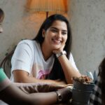 Kavya Kalyanram Instagram - Mini’s photo dump Super entertained by all your memes on Gopi and Mini. Mee kosam aina ma @thiruveer success party Goa lo ivali Thanks so much for this massive gift you guys have given us with #masooda success. It means the world to us ♥️