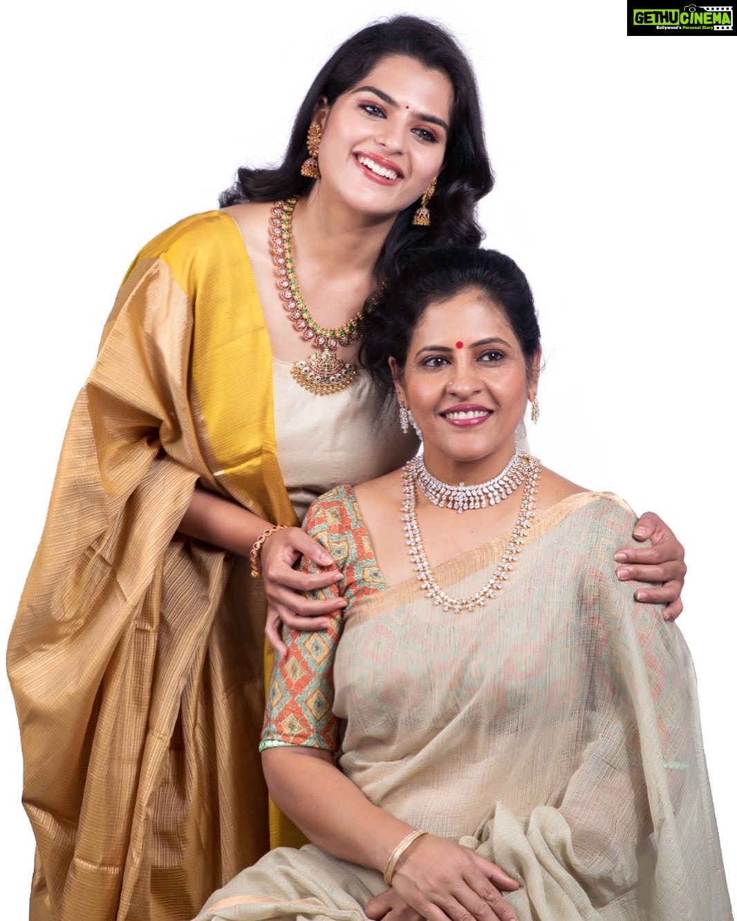 Kavya Kalyanram Instagram - Look at my beautiful mother 😍 oh and also Happy Mother’s Day Matha Ji