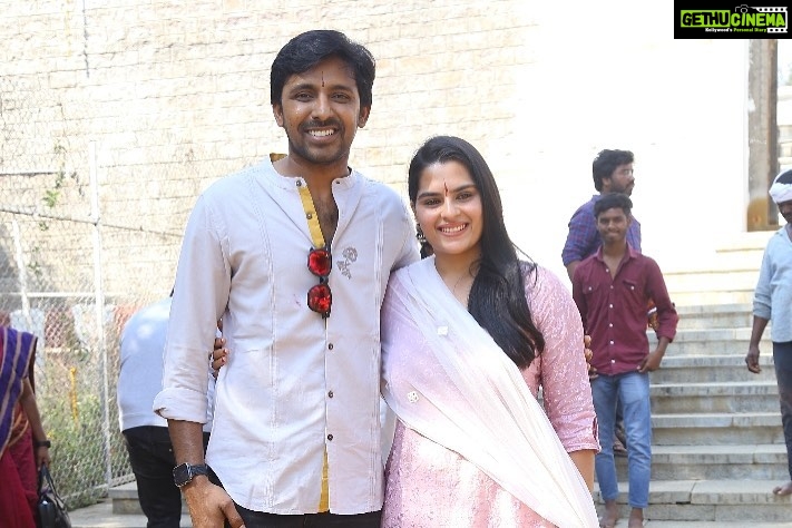 Kavya Kalyanram Instagram - #Nizamabad you were 🔥 See you tomorrow at #Mahabubabad #balagam