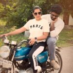 Kavya Kalyanram Instagram - Surya and Meghana are ready to ride into your hearts from tomorrow!! Book your tickets now and I promiseeee you’ll love the experience our #USTAAD will give you ♥️🤞🏼