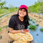 Kavya Kalyanram Instagram - A day at the farms 🍓