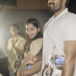Kavya Kalyanram Instagram - Ustaad’s Surya and Meghna are on cloud 9 as they celebrate the re-release of #SuryaSonOfKrishnan💥❤️ #Ustaad #UstaadOnAug12th @simhakoduri @kavya_kalyanram @GauthamVasudevMenon @vaaraahicc @KrishiEntertainments @phanideep @gaddam_rakesh_reddy_ @himankduvvuru @actorsuriya @reddysameera @simranrishibagga