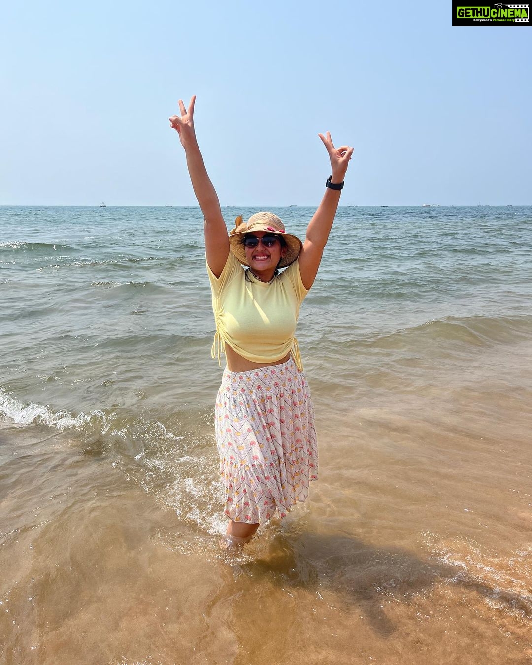 Kavya Kalyanram Instagram - Mentally at the beach