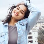 Kavya Kalyanram Instagram - The wind just dint let us shoot . . .