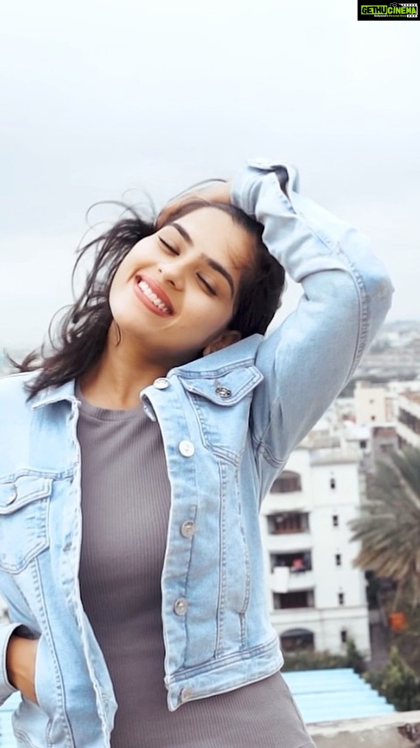 Kavya Kalyanram Instagram - The wind just dint let us shoot . . .