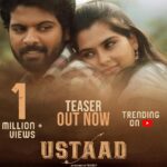 Kavya Kalyanram Instagram - Woke up to thisss!!! Thank you so much to each of you for the love :’)) #ustaadteaser ki 1 million views and it’s trendingggg oh myyyyy 🙈🔥 #ustaad