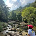 Kavya Kalyanram Instagram - *insert a nature caption* ☘️ Krang Shuri Waterfall