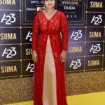 Kavya Kalyanram Instagram - 🌹 #siima2023 Styling : @priyankav____ Outfit : @anjaliandjhansi Jewellery : @orafojewels