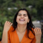 Kavya Kalyanram Instagram - It’s super easy to crack me up and @kilaruness and his 📷 definitely did a good job at that 😅