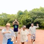 Kayadu Lohar Instagram - Chaleya in the woods 💃🏻🤍🐥 @kj_151 @i_am_a_red_devil