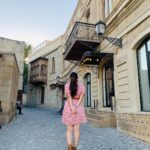 Kayadu Lohar Instagram - My first international trip!💗 #azerbaijan🇦🇿 OLD BAKU