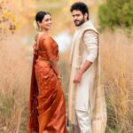 Keerthi shanthanu Instagram - This was one fun & quick shoot at #canada for @debonairdesigner 🧡 With Anbarey @rjvijayofficial 🧡 Love alllllll the pics @emphotography_1 🧡 Ur team ❤️‍🔥