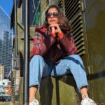 Keerthi shanthanu Instagram – Grunge look 😎🇨🇦
📸 @chithrapriya 

@cntower #canada #toronto