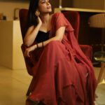 Keerthi shanthanu Instagram – 🤎💫

Draped saree & corset : @bandananarulaofficial 
photography Team: @shotsbyuv @portraitsby.pb 
@sat_narain
