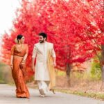 Keerthi shanthanu Instagram – Frm Colors to Canada 🍁 with anbarey @kikivijay11 ❤️ 

Photo: @emphotography_1 
Video: @icapturestudio 
Outfits: @debonairdesigner