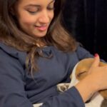 Ketaki Mategaonkar Instagram – Purest form of love!! 🐶♥️ #Cuddle