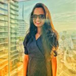 Ketaki Mategaonkar Instagram - At the Rooftop cabana ! When you’re with incredibly talented and creative company and having super creative conversations! And when the Capital Records is photo bombing💜🦋🌸🎤😎HAPPIEST. Los Angeles, California