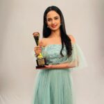 Ketaki Mategaonkar Instagram - Blessed to be a शिरोडकर 💜 Shala honoured at Zee Maha Gaurav, as one of the best film in past 21 years. Shala in 2012. 20 years of Zee Gaurav and now we artists are carrying forward the legacy. It's the entire team that made the film Shaala so commendable. Shala will always have a special place in my heart as my first film. Thank you Fam❤️ , its your love that we are here, holding onto this beauty! @zeemarathiofficial 👗: @bavanni_by_poojak #ketakimategaonkar #ootd #indianactress #singersongwriter Mumbai - मुंबई