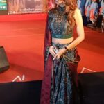 Ketaki Mategaonkar Instagram - "अंकुश" Grand Music Launch Time:ह्या सोहळ्यात केतकी माटेगावकरची छान व सुदंर हजेरी... #ketkimategaonkar #music #lauch #redcarpet #marathiaaplakatta