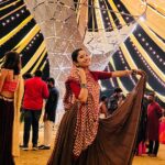 Kinjal Rajpriya Instagram – છઠ્ઠુ નોરતુ કેવું સોહામણું ✨

#Navratri2023 #Day6