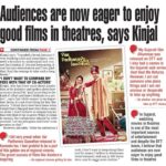 Kinjal Rajpriya Instagram - Today’s Front #AhmedabadTimes Swipe To Read 👉Heartiest Gratitude @ahmedabadtimestoi 🙏