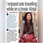 Kinjal Rajpriya Instagram – ફ્રન્ટ પેજ પર અસ્સલ ફ્રન્ટ 🤓Actual front takes over the front page! #Grateful @ahmedabadtimestoi @akiladaily @abtak.media #જયહિન્દદૈનિક 
On my Being, Life & Films.. #kinjalrajpriya #newsbulletin #films #actor #AhmedabadTimes #Akila #Abtak