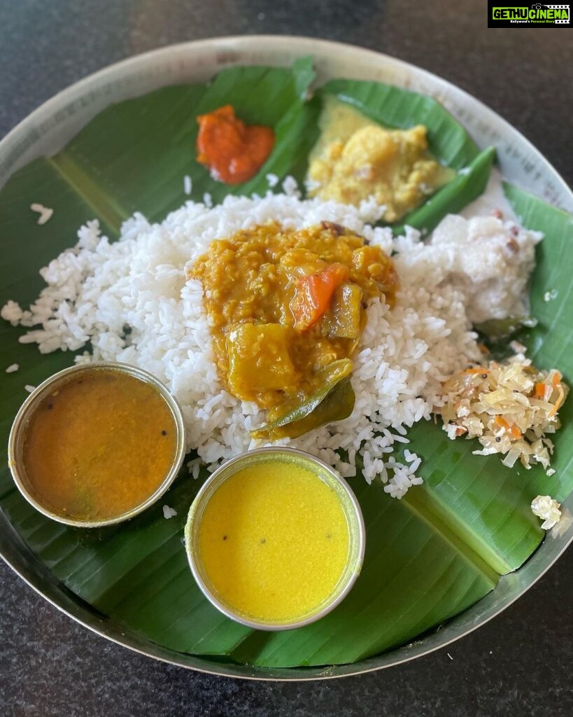 Kinjal Rajpriya Instagram - કેરાલામાં પગ મુક્તાજ સરસ મજાનું ભક્ષણમ્ એટલે કે ભોજન કર્યું 😃 #Bhakshanam #SouthIndianFoodPremi #IdliDosaGameTyare #BhaatPehlaVaatPachi #Kerala #Kochi #2023