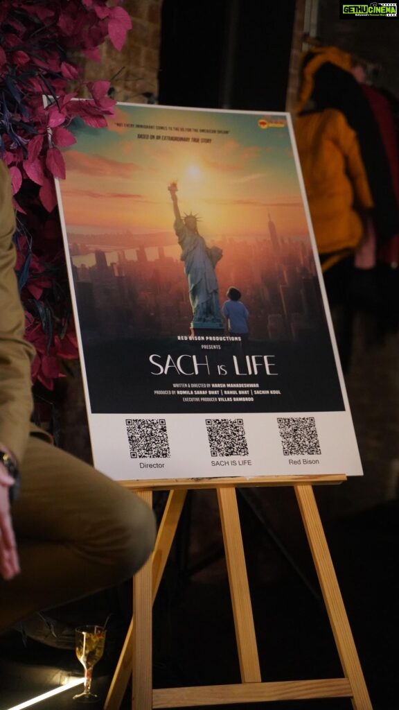 Kirti Kulhari Instagram - @redbisonproductions a NJ-based production house, announced their upcoming film SACH IS LIFE @sachislifemovie at a press event hosted at @goanewyork. The film draws inspiration from an extraordinary true story about a mother and her 3-year-old boy suffering from muscular dystrophy. This project entailed over two years of extensive research and has resulted in an original story centered around a family who relocated from Kashmir to the United States to save their son fighting a daily battle with death and uncertainty. “Sach Is Life” stars 2023 International Emmy Nominated @jimsarbhforreal recognized for his work in Rocket Boys, also known for his roles in Made in Heaven and Mrs. Chatterjee vs. Norway,) and @iamkirtikulhari (known for her roles in Four More Shots, URI, Pink, and Criminal Justice,) in lead roles. Sach is Life is produced by Rahul Bhat & Romila Saraf Bhat @romilasaraf & Sachin Koul, and written and directed by Harsh Mahadeshwar @thescientistfilmmaker! With a release date circa 2024 this one is sure to be a hit! New York, New York