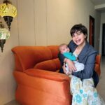 Kirti Kulhari Instagram - Introducing my newest and youngest nephew to the world ❤️ our very own #Zoe’s younger brother .. #REYAN welcome to the world.. May you see the world in all its glory and beauty 🫶 #godblessyou 🤗