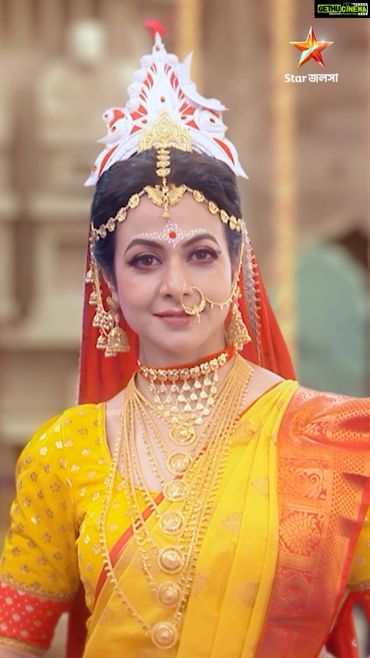 Koel Mallick Instagram - 14 অক্টোবর, আগামিকাল মহালয়ার পুণ্যলগ্নে দেখুন ‘যা দেবী সর্বভূতেষু’ ঠিক ভোর 5 টায়। #যাদেবীসর্বভূতেষু #স্টারজলসা #StarJalsha