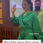 Koel Mallick Instagram - It's was dream come true moment for Vidyasagar College when their dream girl @yourkoel visited their college for her pujo release #JongoleMitinMashi promotions. #koelmallick #ArindamSil #thispuja