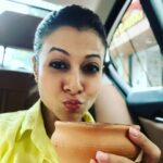 Koel Mallick Instagram - Rubbing off my milk moustache my Sunday gets sunnier with a phataphati lassi with a thick layer of malaiiiii which I invariably ask them to double up🤩💃😋😙😜 #sunday #sundayfunday #happiness #koelকথা