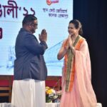 Koel Mallick Instagram - মহান ভাষাদিবসে সেন্ট জেভিয়ার্স আয়োজিত "দশভূজা বাঙালি"র মতো অনন্য সম্মান পেয়ে আমি অভিভূত এবং কৃতজ্ঞ। 🙏