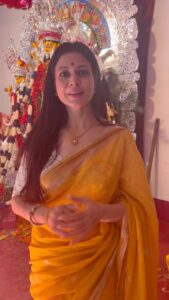 Koel Mallick Instagram - শুভ শারদীয়া॥ 🙏

#metadurgapujasquad @durgapuja2023