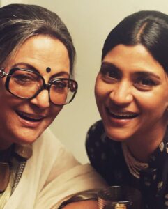 Konkona Sen Sharma Instagram - “You know that she’s half crazy but that’s why you want to be there”

No post will ever be enough! Thank you for taking me along on your adventures Mamma! @senaparna9 ‘s photo by @razylivingtheblues
