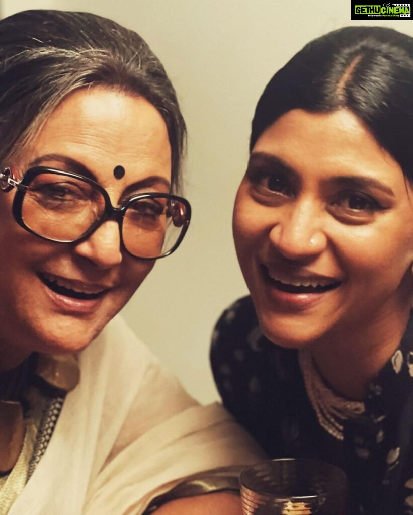 Konkona Sen Sharma Instagram - “You know that she’s half crazy but that’s why you want to be there” No post will ever be enough! Thank you for taking me along on your adventures Mamma! @senaparna9 ‘s photo by @razylivingtheblues