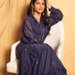 Konkona Sen Sharma Instagram - Mumbai Diaries S2 promotions! 💙💙💙 Outfit: @divyabydivyaanand Jewellery: @goldenwindow @ascend.rohank Rings: @amrapalijewels Styled by @damini_styles Team: @niddhii_jain Hair: @nimishahshah210 Makeup: @seldon_makeup Photographer: @visualaffairs_va