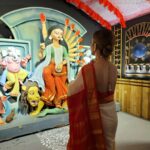 Koushani Mukherjee Instagram - Maa 🙏🙏 #durgapuja #metadurgapujasquad #instagram