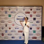 Koushani Mukherjee Instagram - I am Extremely Honoured Grateful and Thrilled to Announce My Association with @tskolkata25 as the Face Of their Humongous Event 2023. Sharing Some Moments From The Announcement Event!! Will See You All On 17 Dec 2023 ♥️