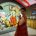Koushani Mukherjee Instagram - Maa 🙏🙏 #durgapuja #metadurgapujasquad #instagram