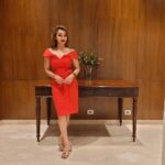Koushani Mukherjee Instagram – Some Cute Red Vibes❤️