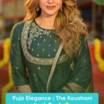 Koushani Mukherjee Instagram - Get ready to shine like a star this Pujo season! ✨ @myself_Koushani and @DarshanaBanik are all set to infuse a dose of glamour into your festive celebrations with Pantaloons! 🌟 Join us in enjoying the Pujo spirit and celebrating with style and elegance! 🎉 Head to Pantaloons store today to steal the limelight with celebrity-inspired outfits and make your celebrations extra special. ✨🎉 #Pantaloons #PantaloonsFashion #FestiveGlamour #PujoDiaries #Pujo2023 #FestiveWardrobe #TwinningInStyle #PujoVibes #PantaloonsPujoMagic #PujoCollection #FestiveRefresh #PujoReady #StyledByPantaloons #GetReadyWithMe #DurgaPujo #PantaloonsPujoFever #PujoManeiPantaloons #twinningonoshtomi