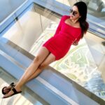 Koushani Mukherjee Instagram - Colouring Myself In Red❤️❤️